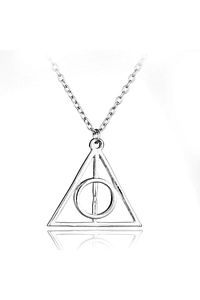 Kolye Gümüş Harry Potter Ölüm Yadigarları Üçgen
