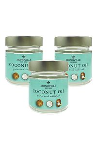 Hindistan Cevizi Yağı %100 Saf Ve Doğal 3 X 200 ml