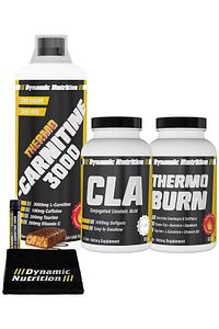 Dynamic Thermo L-carnitine 3000 Mg 1000 Ml + Thermo Burn 60 Tablet + Cla 90 Kapsül + 3 Hediye