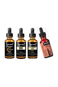 Hyaluronic Acid Retinol Vitamin C Somon Dna 4 Lü Ciltbakım Serum Nemlendirici Ve Onarıcı