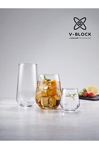 V-Block Antimikrobiyal Allegra 18 Parça Bardak Takımı 420202-41536-420015