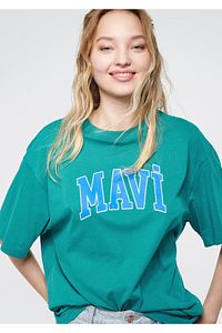T-Shirt - Grün - Oversized