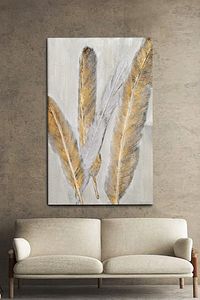 Gold In Fur Kanvas Tablo 70x100cm