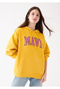 Sweatshirt - Gelb - Oversized