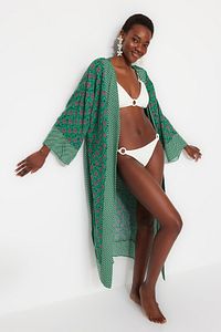 Kimono & Kaftan - Grün - Relaxed Fit