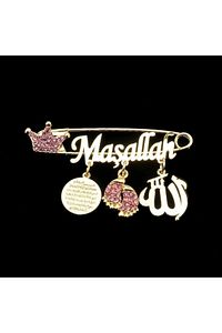 Maşallah Yazılı Bebek Yaka Iğnesi 31