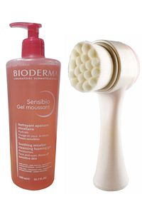 Sensibio Foaming Temizleyici Jel 500ml Cilt Ve Yüz Temizleme Fırçası