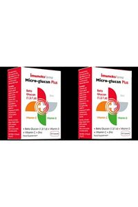 Micro Glukan Plus Beta Glucan 30 Kapsül 2 Kutu