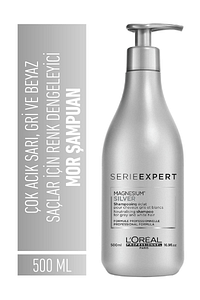 Gri ve Beyaz Saçlar için Parlaklık Veren Şampuan 500 ml - Silver Gloss Protect System 3474636502868