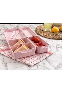 Beslenme Kabı Seti - Soft Pudra