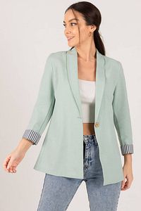 Blazer - Türkis - Regular Fit