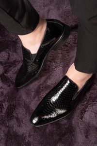 Ducavelli-Alligator-Echtleder-Herrenschuhe, klassische Loafer-Schuhe, Mokassin-Schuhe 7