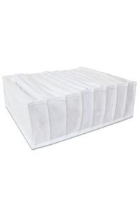 Beyaz 8 Gözlü Çekmece Ve Dolap Içi Akordiyon Organizer Large
