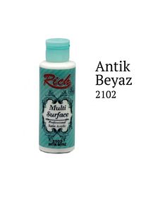 Multi Surface Her Yüzey Için Akrilik Boya 120cc 2102 Antik Beyaz