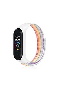 Xiaomi Mi Band 3/4/5/6 Akıllı Bileklik Hasır Kordon Gökkuşağı (SAAT DEĞİLDİR)