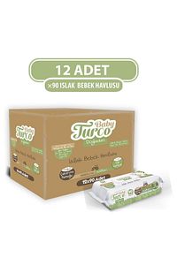 Doğadan Islak Bebek Havlusu 12x90 Yaprak