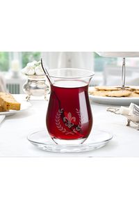 Fleur De Lys 6'lı Çay Bardağı