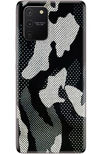 Samsung Galaxy S10 Lite Uyumlu Kılıf + Tam Ekran Kaplayan Kırılmaya Dayanaklı 5d Cam