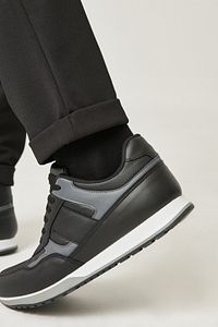 Erkek Siyah Casual Spor Sneaker Ayakkabı