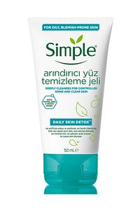 Daily Skin Detox Yağlı/Karma Ciltler İçin Arındırıcı Yüz Temizleme Jeli 150 ml