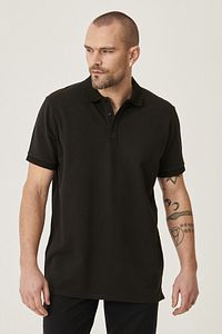 Polo Yaka Cepsiz Slim Fit Dar Kesim %100 Koton Düz Tişört