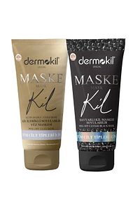 Siyah Havyarlı Ve Gold Altın Maske 2'li Set 2x75ml