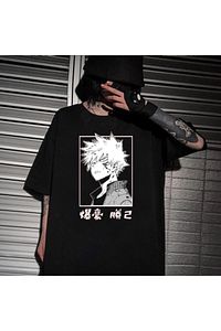 Anime My Hero Academia Bakugou Unisex Tişört