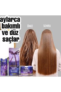 Professional Krem Keratin + Şampuan + Serum 3lü Set ( Brezilya Fönü)