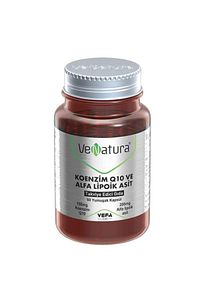 Koenzim Q10 Ve Alfa Lipoik Asit 60 Kapsül