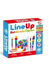 Line Up Ipe Ve Çubuğa Boncuk Ve Şekil Dizme Oyunu