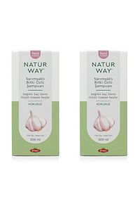 Naturway Sarımsaklı Bitki Özlü Şampuan 500 ml X 2 Adet