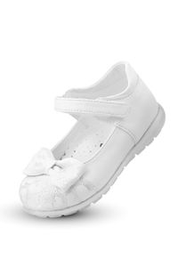 KAPTAN JUNIOR-Mädchen Kind Baby Orthopädische Schuhe Sport Ballett Bssk 200 Weiß 4