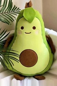 Avokado Peluş Yastık Büyük Boy ( Avakado )
