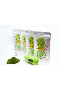4 Paket Matcha Çayı + Ücretsiz Elektronik Mikser + 2 Adet Pil