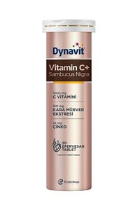 Vitamin C+ Sambucus Nigra 20 Efervesan Tablet