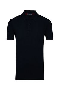 Erkek Lacivert Slim Fit Polo Yaka Tişört