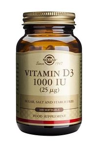 Vitamin D3 1000 Iu 100 Kapsül