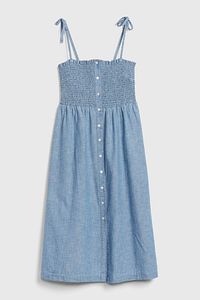 Askılı Denim Elbise 592680