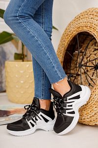 Kadın Siyah Beyaz Sneaker