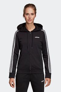 adidas-Women's Sweatshirt - W E 3S Fz Hd - DP2419 1