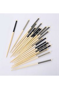 Bambu Chopstick Seti 10 Çift Siyah&beyaz