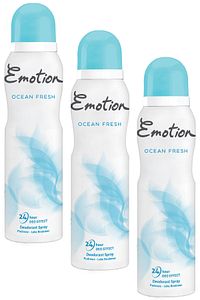 Ocean Fresh 3'lü Kadın Deodorant 150 ml x 3