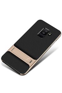Galaxy A6 Plus 2018 Kılıf Secret Stand Series, Gizli Standlı Hard Protective Kapak