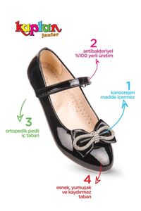 KAPTAN JUNIOR-Orthopädische Schuhe Ballerinas für Mädchen PSSK 420 2