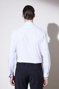 BROOKS BROTHERS-Męska biała koszula smokingowa z kołnierzykiem typu „slim fit” 5