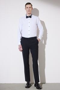 BROOKS BROTHERS-Męska biała koszula smokingowa z kołnierzykiem typu „slim fit” 6