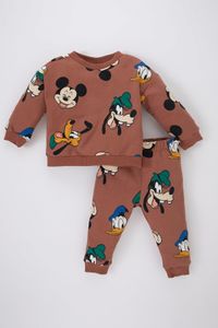 DeFacto-Zweiteiliges Set mit Sweatshirt und Jogginghose für Babys von Disney Mickey & Minnie 1