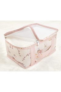 MorPort-Ultra Luxury Travel Bag Multi-Useful Organizer 6 Pieces Pink 3