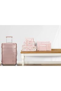 MorPort-Ultra Luxury Travel Bag Multi-Useful Organizer 6 Pieces Pink 1