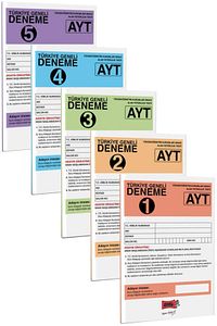 Ayt Türkiye Geneli Deneme 5 Li Seti